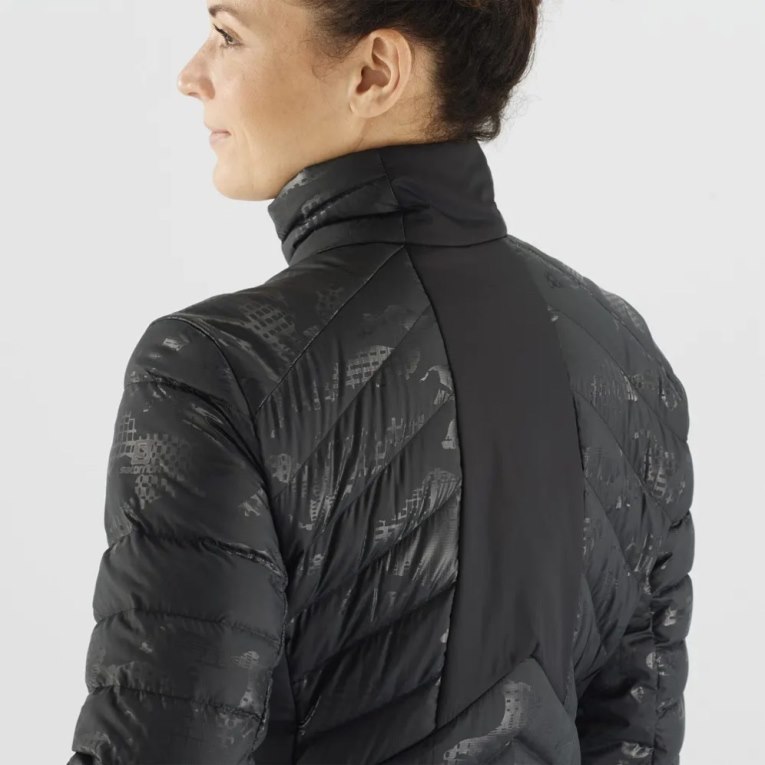 Black Salomon Essential Xwarm Down Women's Insulated Jackets | IE OP6541